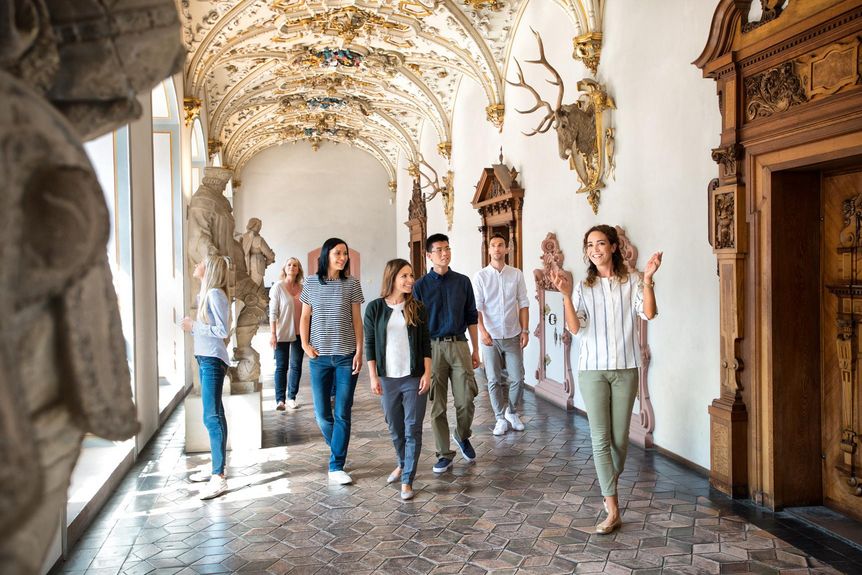 Foto: Staatliche Schlösser und Gärten Baden-Württemberg, Niels Schubert Schloss Heidelberg, Besucher, Schlossführung